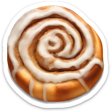 Cinnamon roll sticker