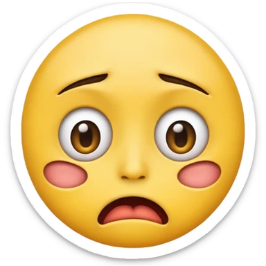😒😳 in this face only not human face sticker