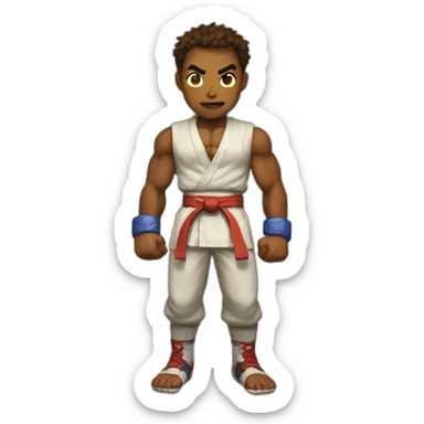 street fighter sticker