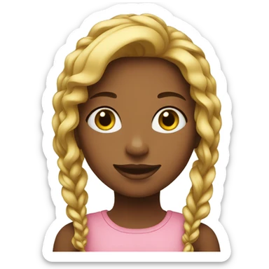 girl lives in a house sticker