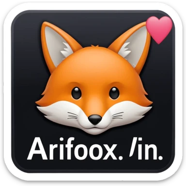 A sticker that reads : “Arifox_vt livestream vtuber hangout” that mimics the “parental advisory explicit content stickers” sticker