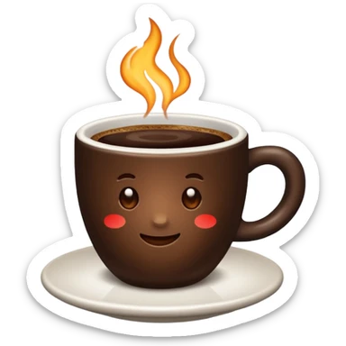 Coffee  late sticker