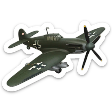 ju 87 stuka full wings sticker