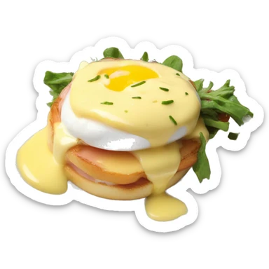 eggs benedict sticker