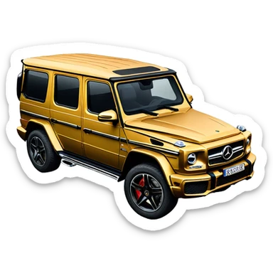 Mercedes G63 sticker