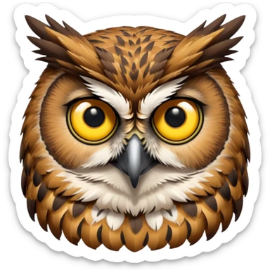 Eagle Owl sticker