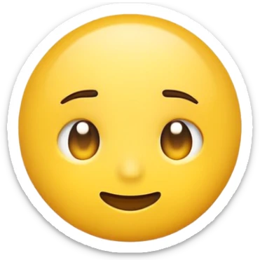 Emoji looking sideways  sticker
