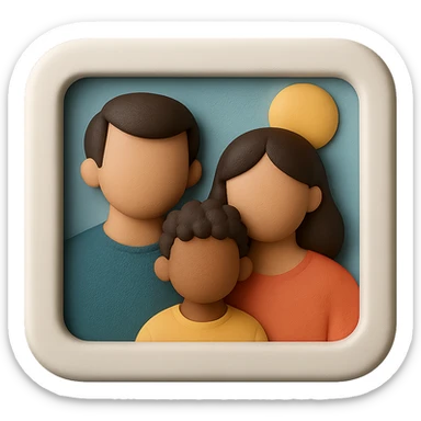 recreate this photo frame but add bit more details sticker