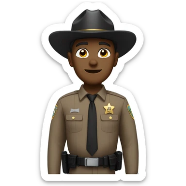 Deputy sheriff sticker