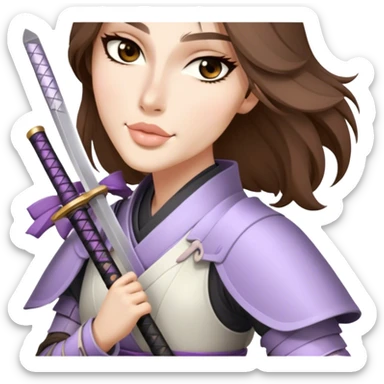 Gentle Samurai sticker