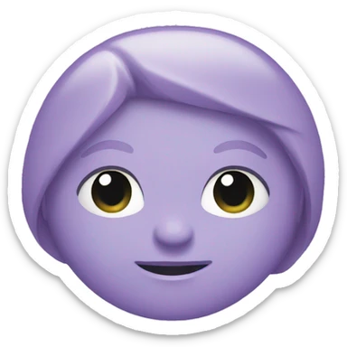 light purple sticker