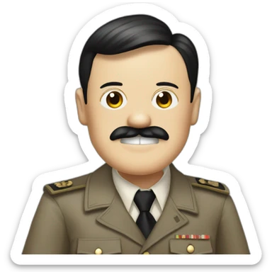 Hitler gangnam style sticker