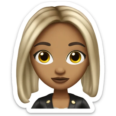 Italian bratz doll sticker