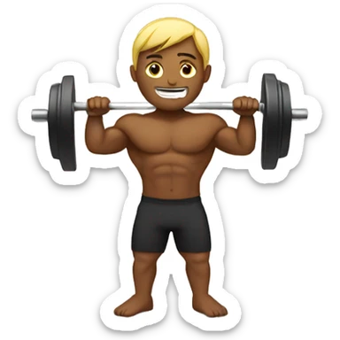 strength training sticker