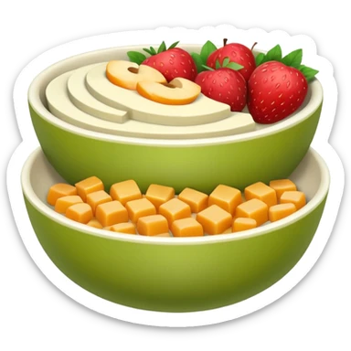 healthy bowls sticker