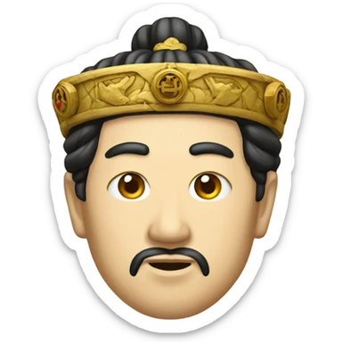 korean king of maps sticker