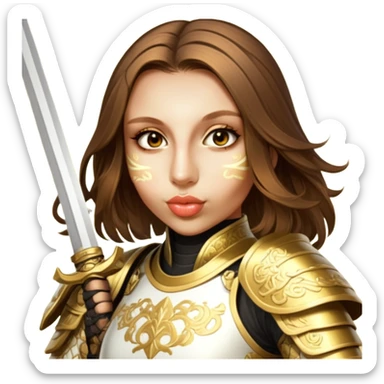Golden Samurai sticker