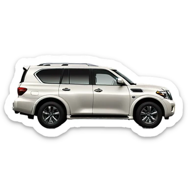 Nissan armada 22 sticker
