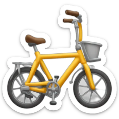 Un vélo full ssuspendu sticker