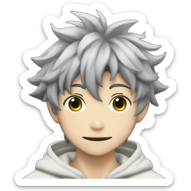 Asta-black-Clover sticker