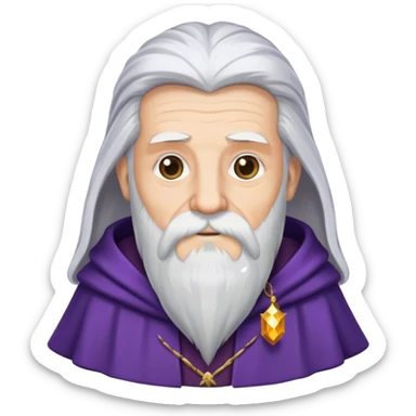 camelot merlin wizard sticker
