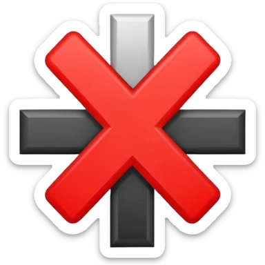 red cross icon sticker