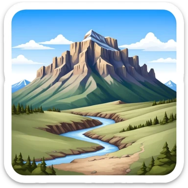 “Uncompahgre Peak” Colorado sticker