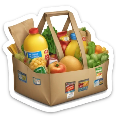 groceries sticker