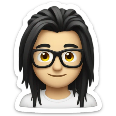 Skrillex emoji sticker