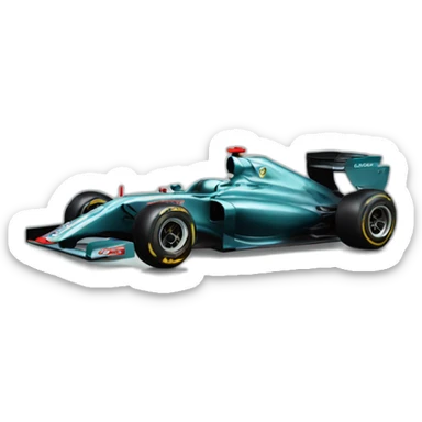 Formula1car sticker
