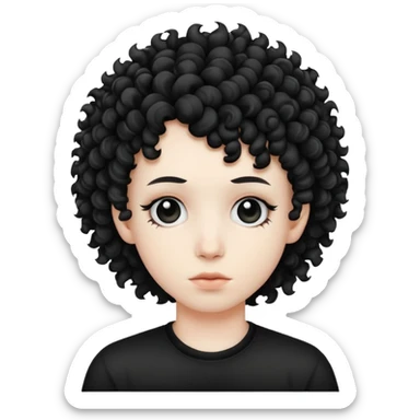 emo with perm sticker