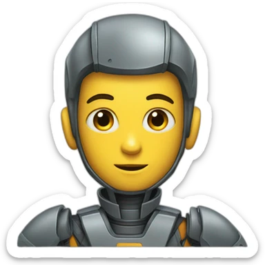 Vir the robo boy sticker