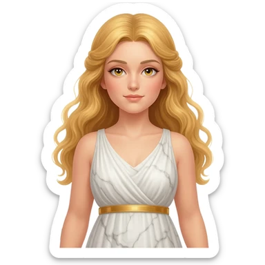 aphrodite greek god sticker