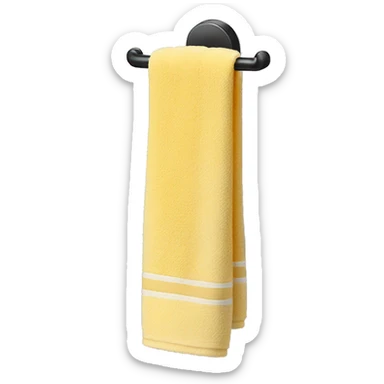 Towel holders sticker