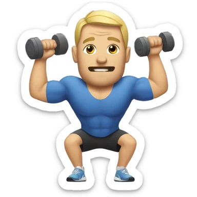 Gym sticker