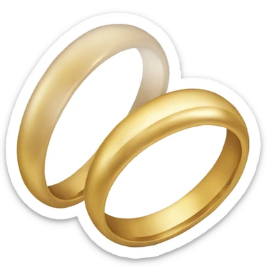 wedding ring sticker