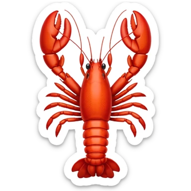 Lobster sticker