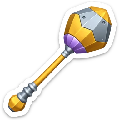 Iron Duke + gray steel + mace sticker