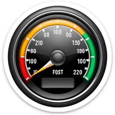 animated speedometer emoji sticker