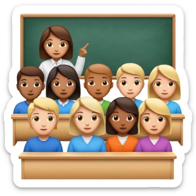 school classes sticker