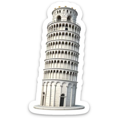 Tower of Pisa  sticker