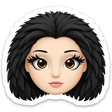 Flat lashes / Mink lashes sticker