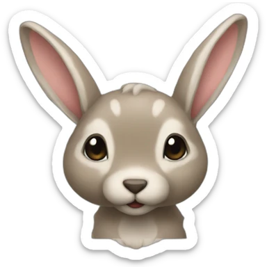 conejo ladron sticker