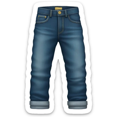 Pantalon jeans sticker