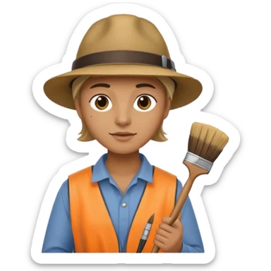 Archaeologist sticker