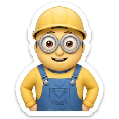 Minion sticker