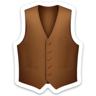waistcoat sticker