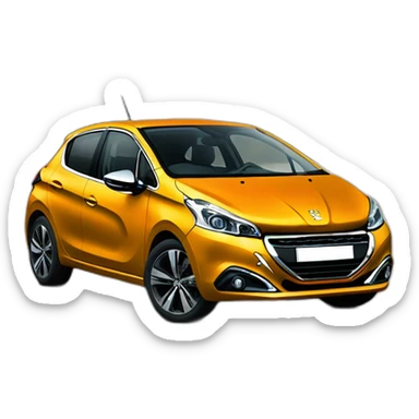 Peugeot 208 sticker