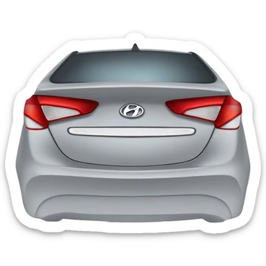 2011 Hyundai Sonata with aftermarket red headlights sticker