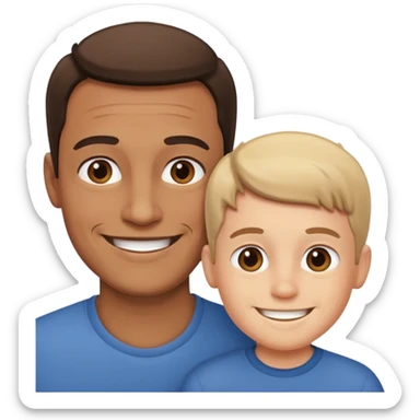 Padre e hijo  sticker